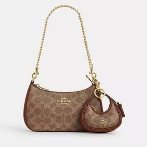 NWT Coach Mini Carmen Bag Charm.